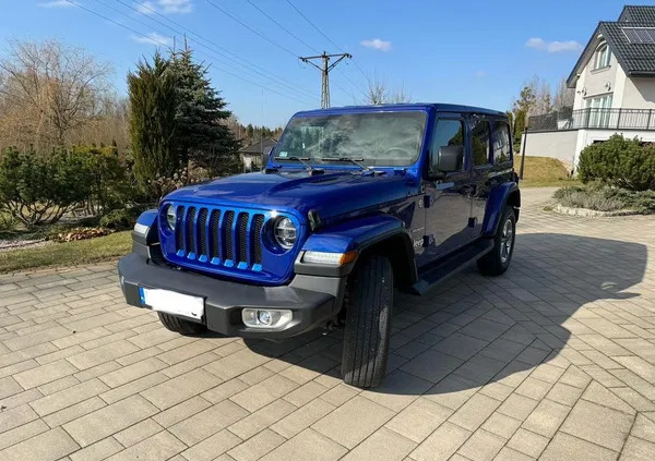 warmińsko-mazurskie Jeep Wrangler cena 198900 przebieg: 49637, rok produkcji 2019 z Giżycko